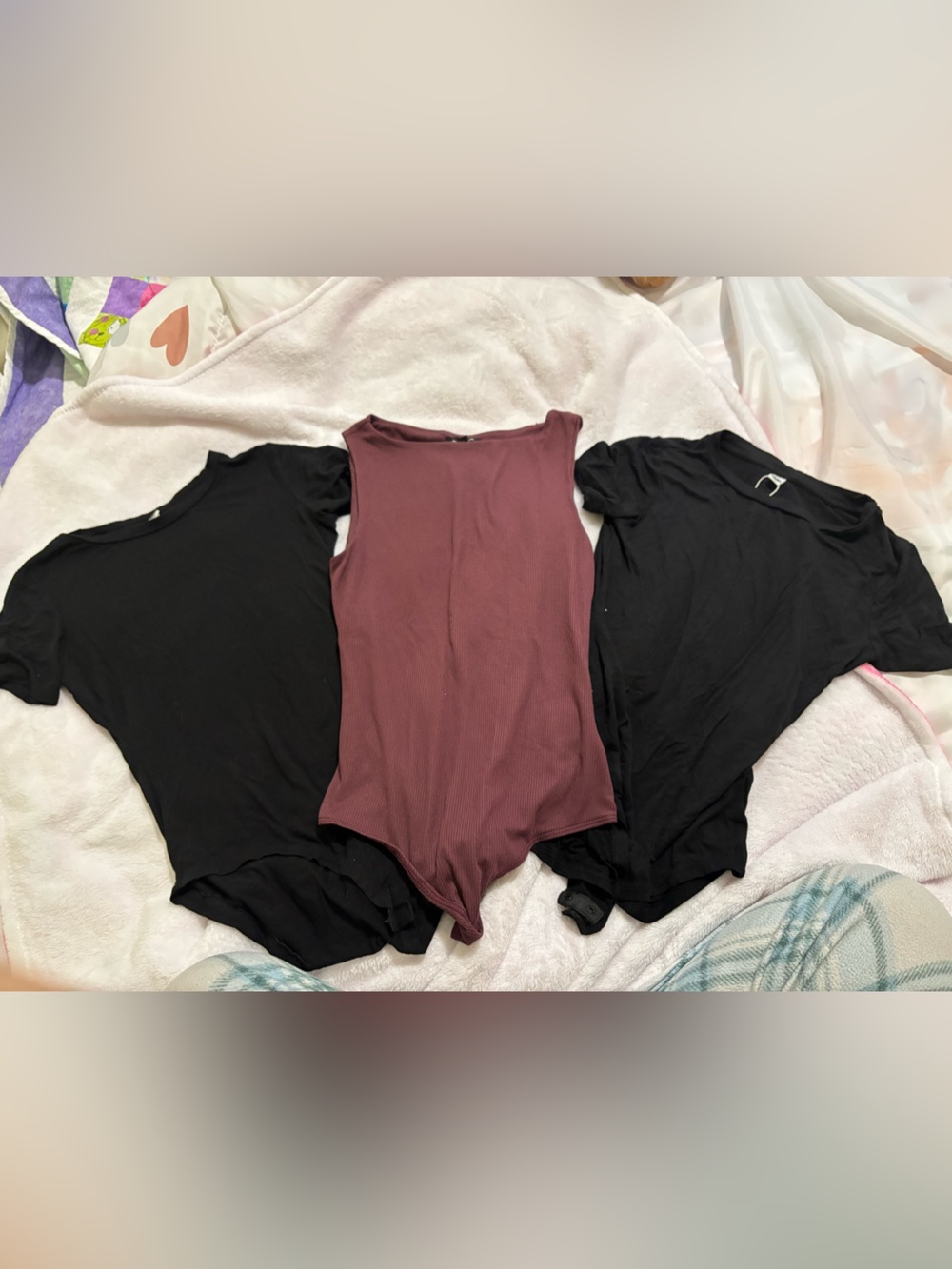 3 pack of small bodysuits